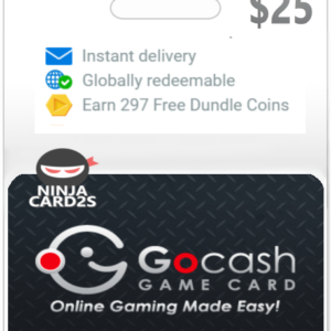 GoCash Game Card $25