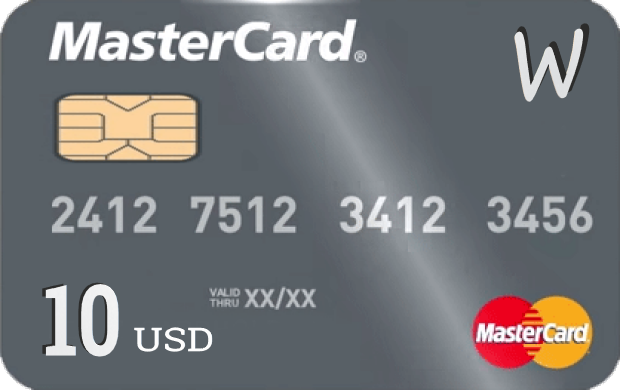 Prepaid Virtual MasterCard Instant delivery via email