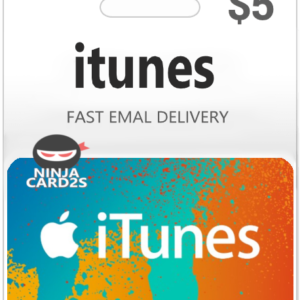 itunes gift card $5