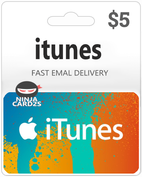 itunes gift card $5