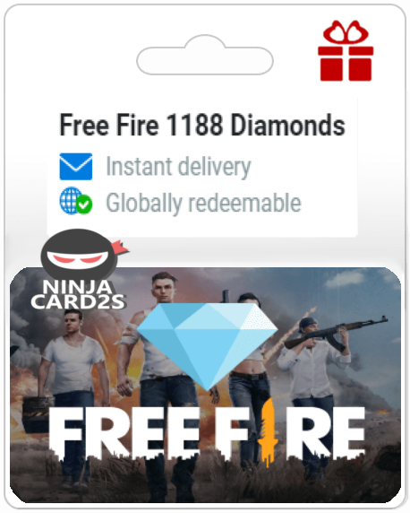 Easily get your Free Fire Diamonds gift card via email