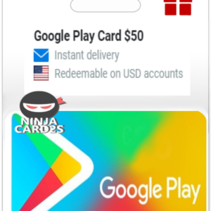 Google Play Card 50 USD