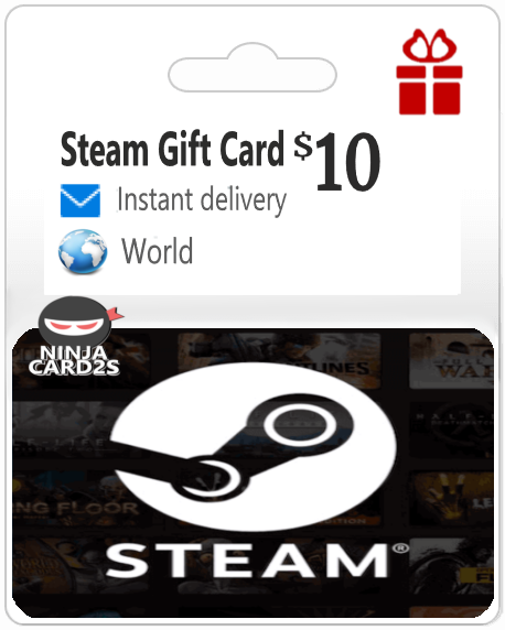 Buy a Steam Gift Card $10