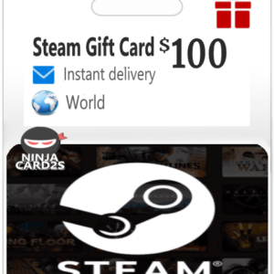 Buy a Steam Gift Card $100