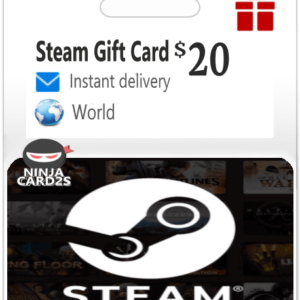Buy a Steam Gift Card $20