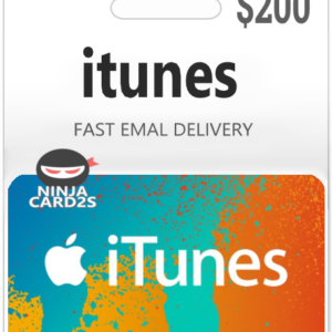 iTunes Gift Card $200