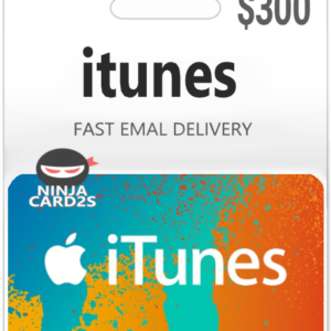 iTunes Gift Card $300