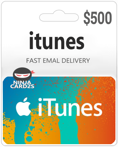 iTunes Gift Card $500