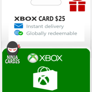 Get a Xbox Gift Card $25 via email in minutes