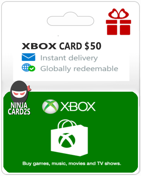 Xbox Gift Card $50 via email in minutes