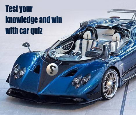 Test your knowledge and win with car quiz