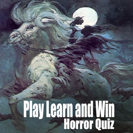 What is the name of the famous ghost that is often seen riding across the lands in Hallowe'en