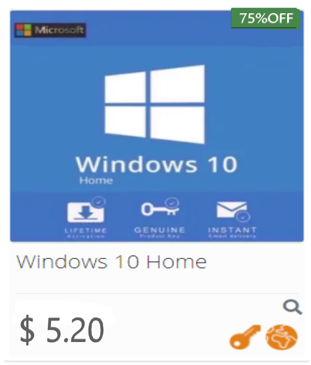 Windows 10 Home Key best price