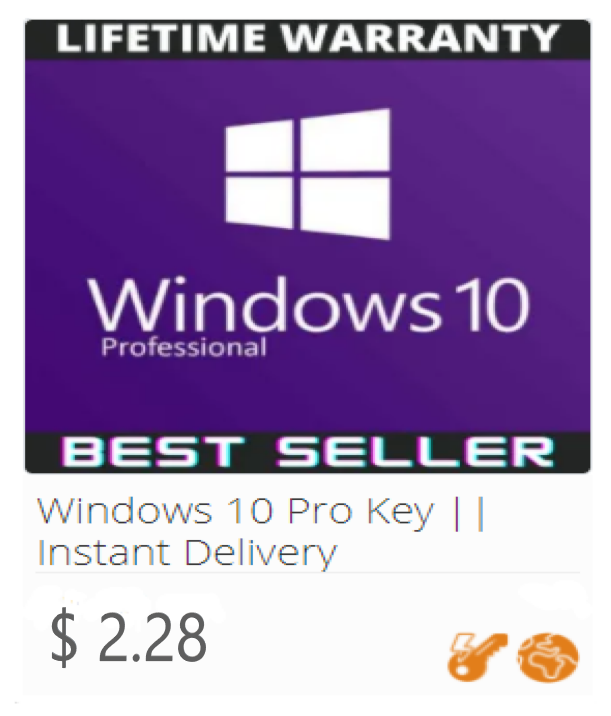 Windows 10 Professional Product Key